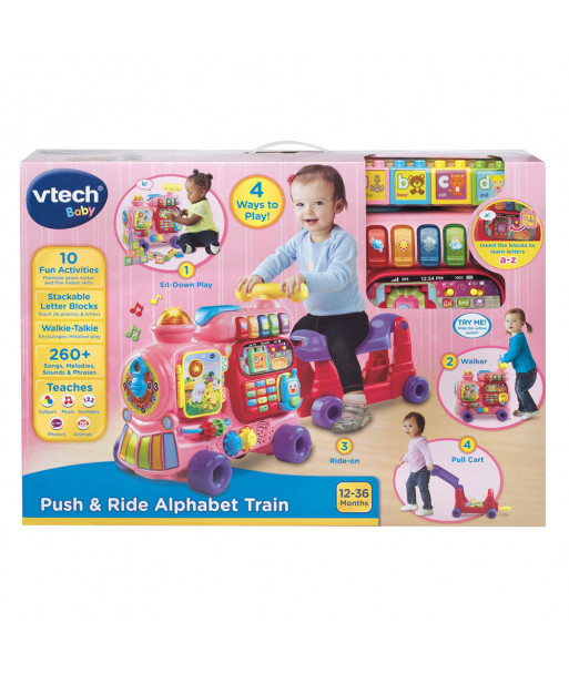 Vtech Push Ride Alphabet Train Playset