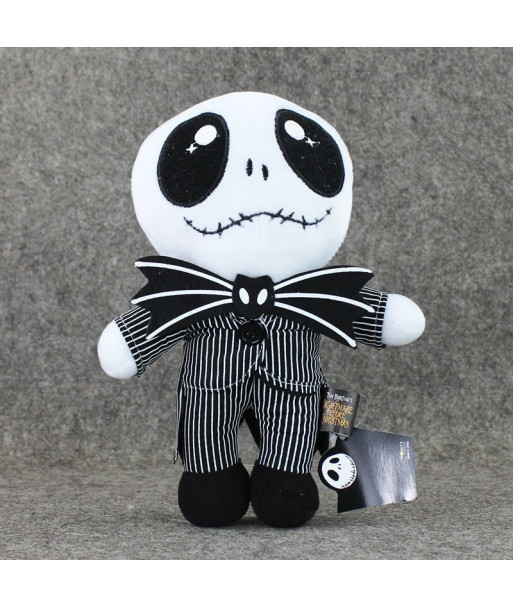 25cm Nightmare Before Christmas Jack Skellington Plush Stuffed Soft Toy